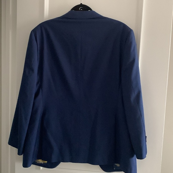 Blue Blazer sz L Worn Few Times - Picture 5 of 8